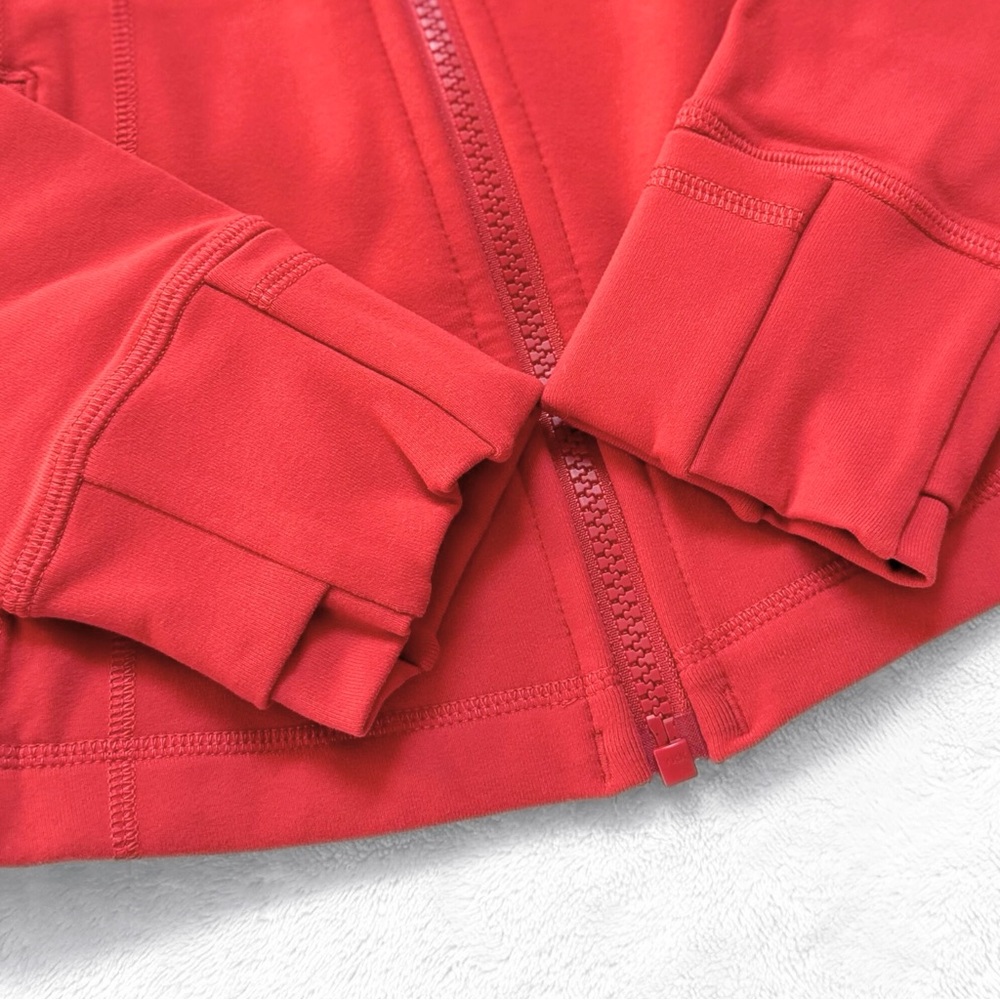 NWT Lululemon Define Jacket Luon — Persian Red — Size 4 — RARE (2018 Release) 🦄 - Picture 7 of 12